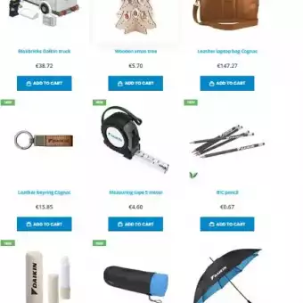DAIKIN online Promoshop