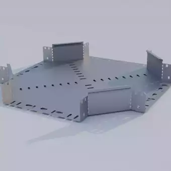 Square bolted - perforated