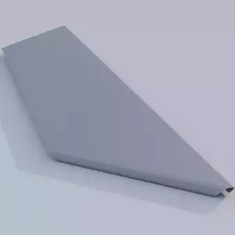 Deflection cover 90°