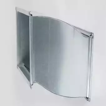 S-shaped duct